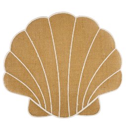 Placemat Palatto, sand color, D38cm