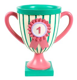 Декоративная фигурка Trophy, multi, H22x22.3x14.3cm