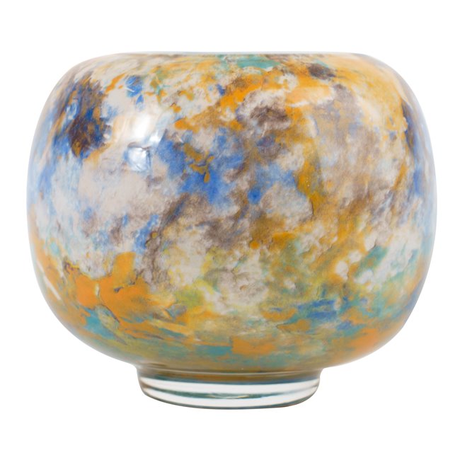 Vase Delvine S, glass, H11cm, D12.5cm