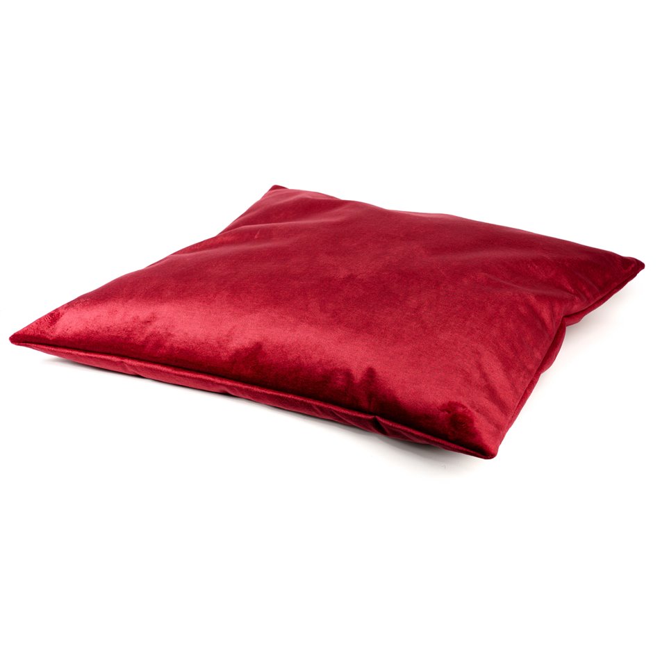 Decorative pillowcase Monolith, red, 60x60cm
