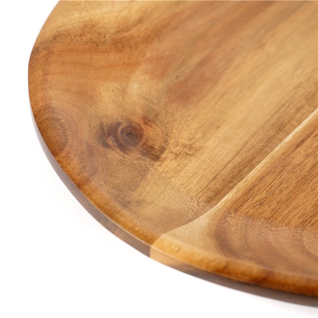 Acacia wood plate Frinton, H2.6x21.5x20.3cm