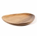 Acacia wood plate Friolla, H2cm, D20cm