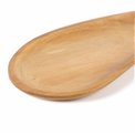 Acacia wood plate Frisolino, H1.5x32.5x12cm
