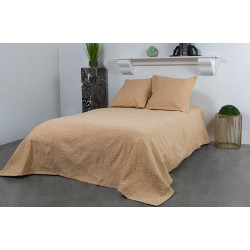 Bed cover Grain, sand colour, 220x260cm