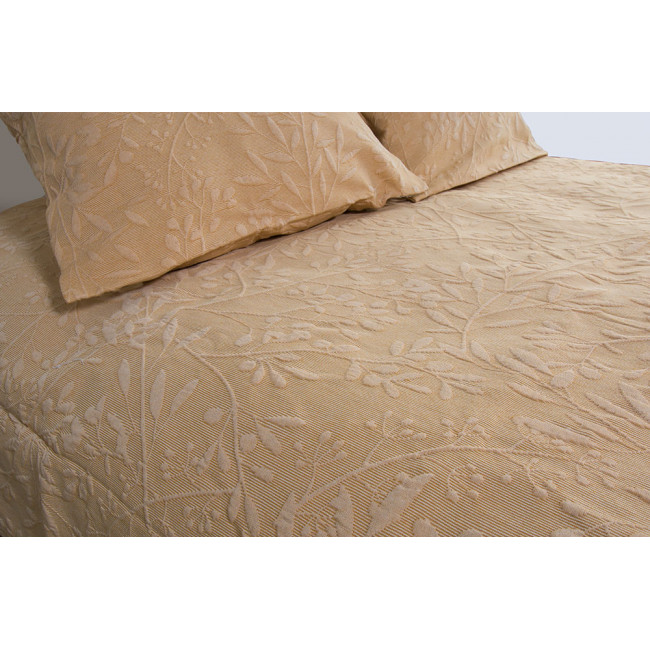 Bed cover Grain, sand colour, 220x260cm