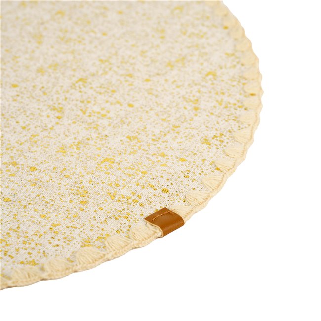 Placemat Padermino, beige, D38cm