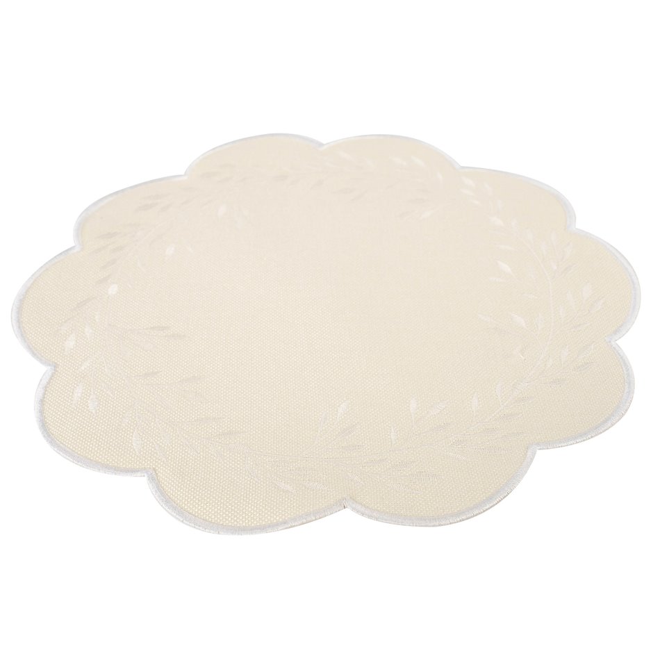 Placemat Paderno 1, beige, D38cm