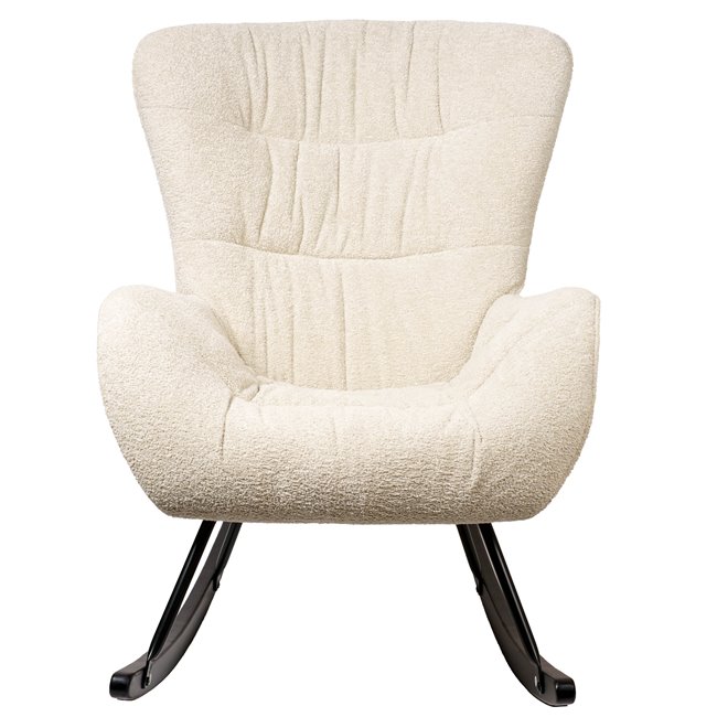 Кресло-качалка Amadeus YFM045-6-K, бежевый, H97x76x103cm, высота сиденья 42cm