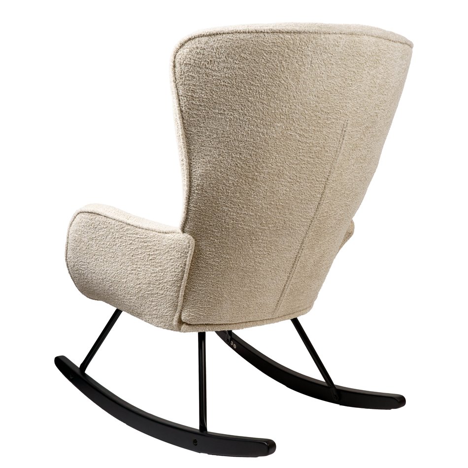 Кресло-качалка Amadeus YFM045-6-K, бежевый, H97x76x103cm, высота сиденья 42cm