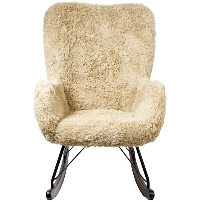 Кресло-качалка Amoretto YFDR-2-K, серо-коричневый, H104x69x101cm, высота сиденья 47cm