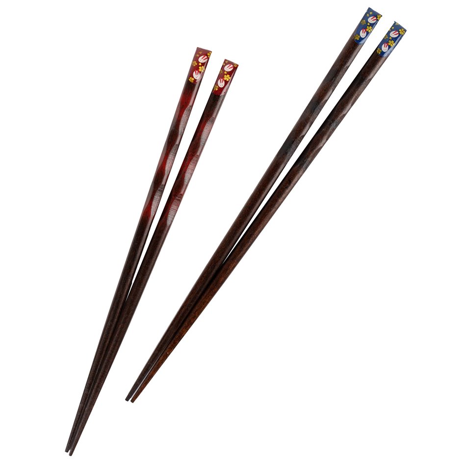 Wood chopstick 2 set, 23.5cm