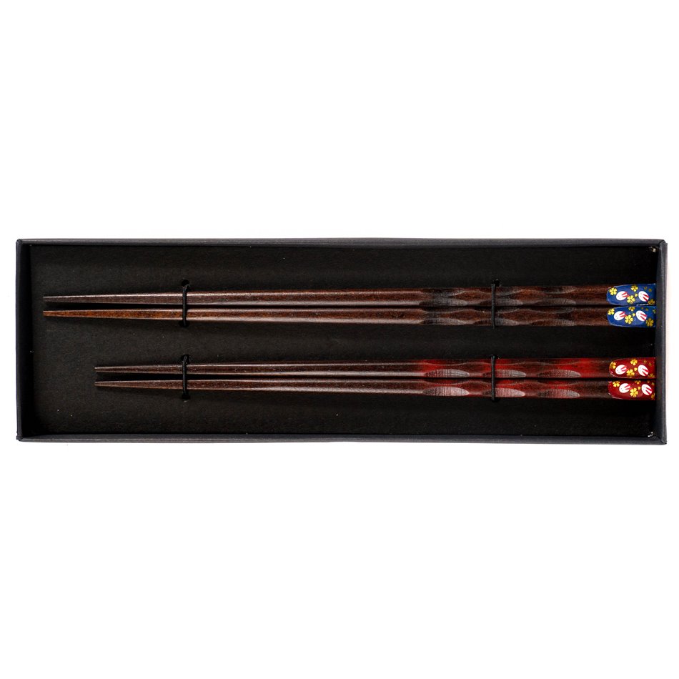 Wood chopstick 2 set, 23.5cm