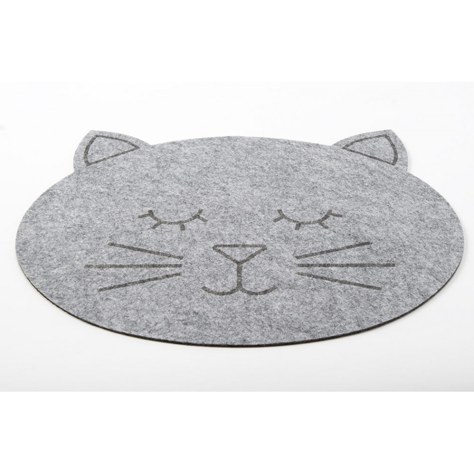 Placemat Grey cat, 30x26cm