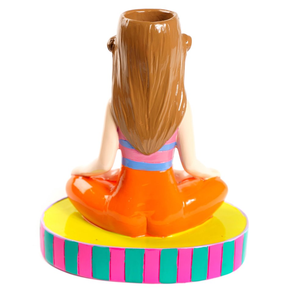 Vase Yoga Lady M, multi, H20x16.5x10cm