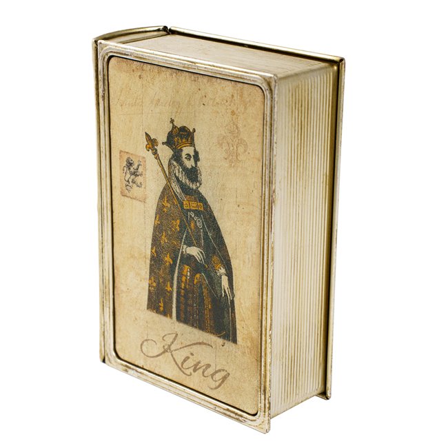 Book box King, 17x12x5cm