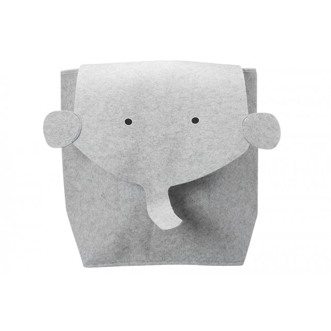 Felt basket Elephant, 44x26x55cm