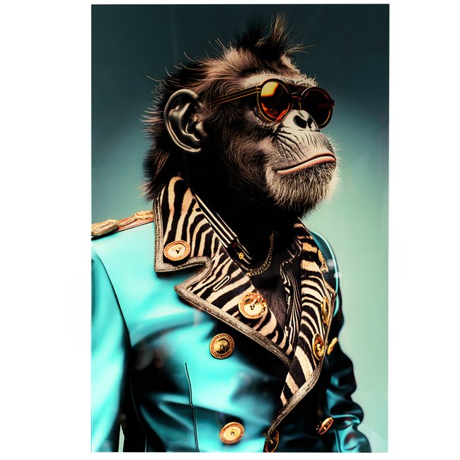 Стеклянная картина Baroque elegance, 60x90x0.4cm