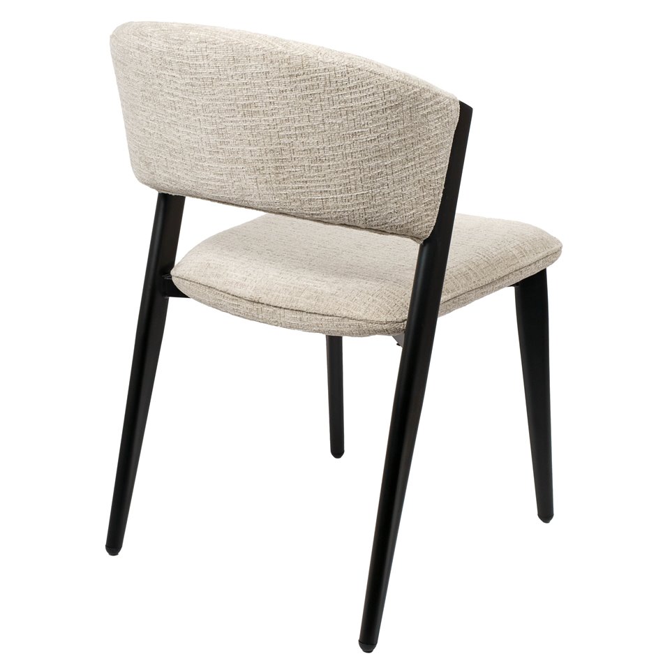 Dining chair Oliveri beige 6, H80.5x51x57cm