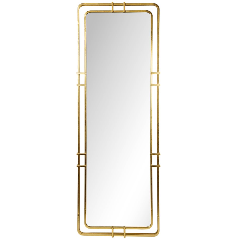 Mirror Barno, gold color, H172x62x4.8cm