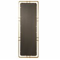 Mirror Barno, gold color, H172x62x4.8cm