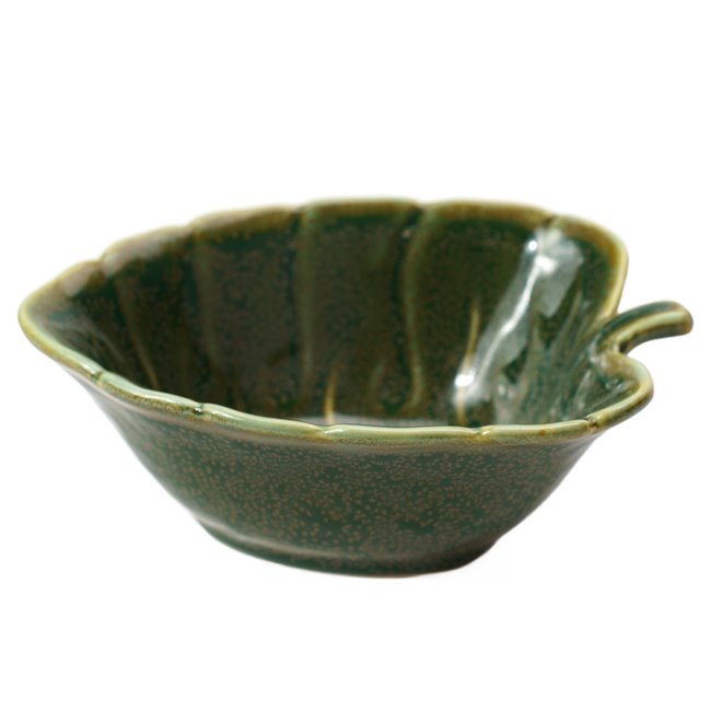 Decorative tray Tarha, green, 12.1x9.2cm H4.5cm