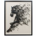 Wall decor Runnig horse, 80x100cm