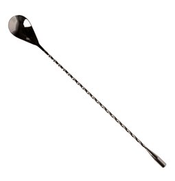 Twisted spoon Moonlight, silver color, 30x3x0.5cm