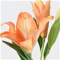 Decorative flower Lily orange 5, H94cm