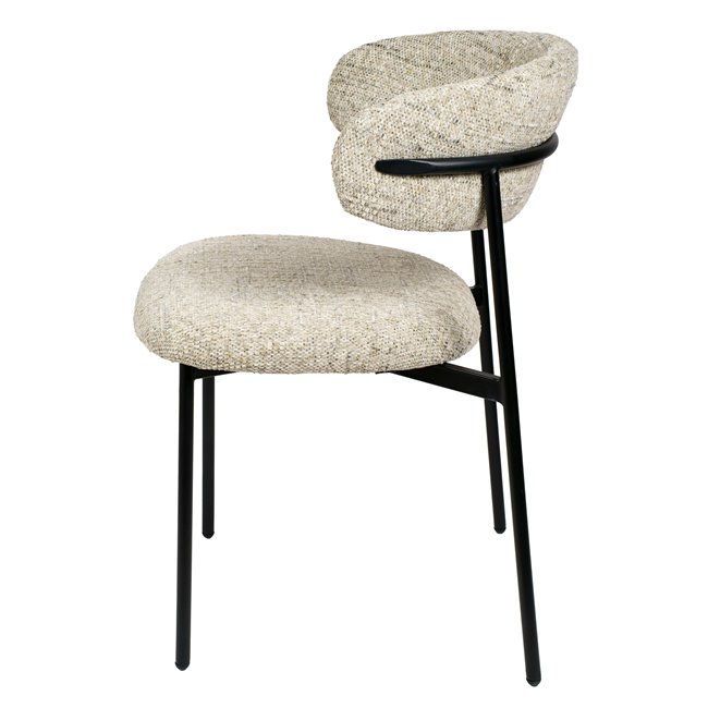 Dinning chair Landsem 1038-3, beige grey, H78x58x54.5cm, seat height 48.5cm