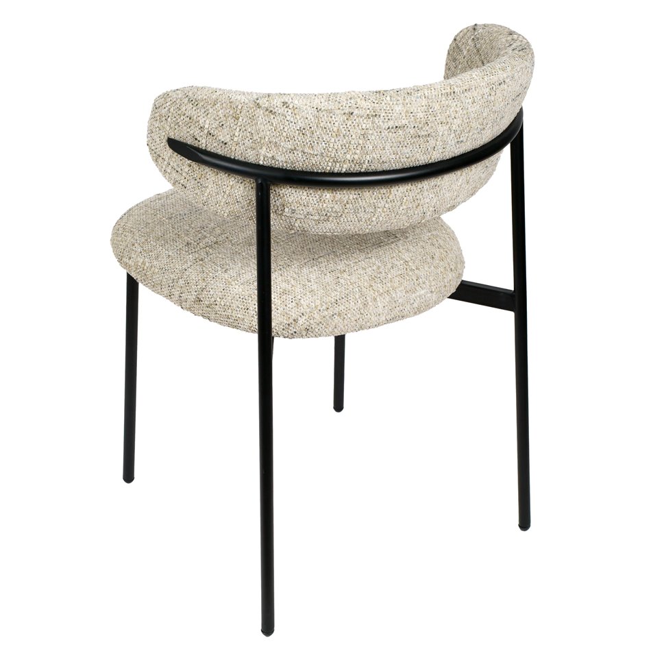 Dinning chair Landsem 1038-3, beige grey, H78x58x54.5cm, seat height 48.5cm