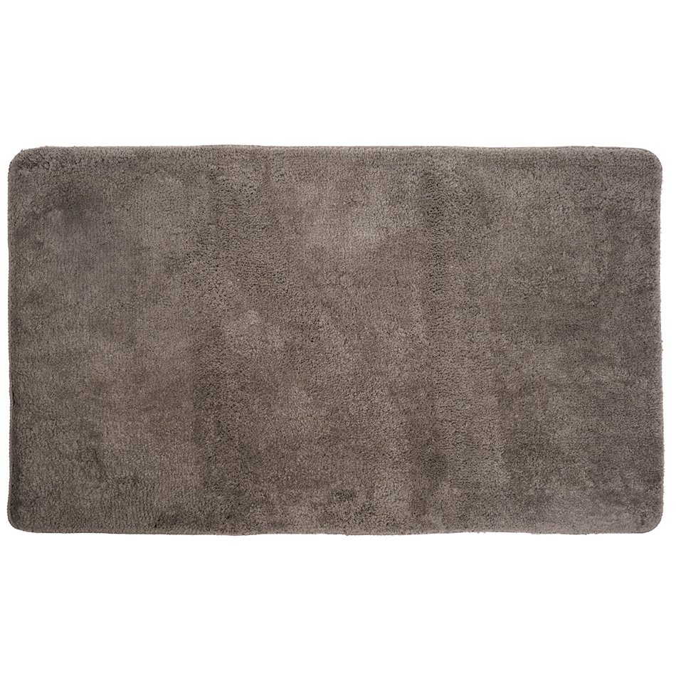 Bath mat Solid, taupe, 70x120cm