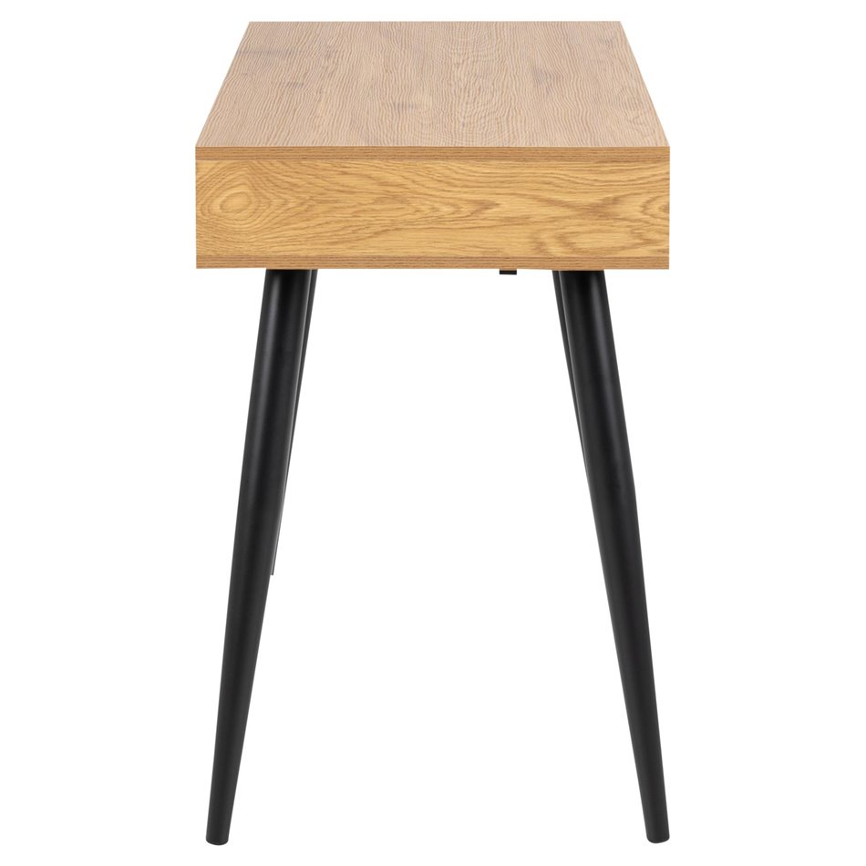 Офисный стол Aptun, натуральный цвет, сталь/МДФ, H77x50x110см