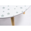 Table Sweet motiff, H44cm, D60cm