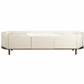 TV unit Sarnno kahaki, sint stone/MDF/metal, 200x42cm H50cm