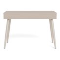 Office desk Aptun, beige, steel/MDF, H77x50x110cm