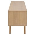 TV table Arte, natural color, chipboard/oak veneer, H55x40x160cm