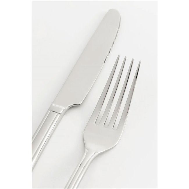Cutlery set Andrina Silver for 4 persons, 16 pcs., H25x14x6cm