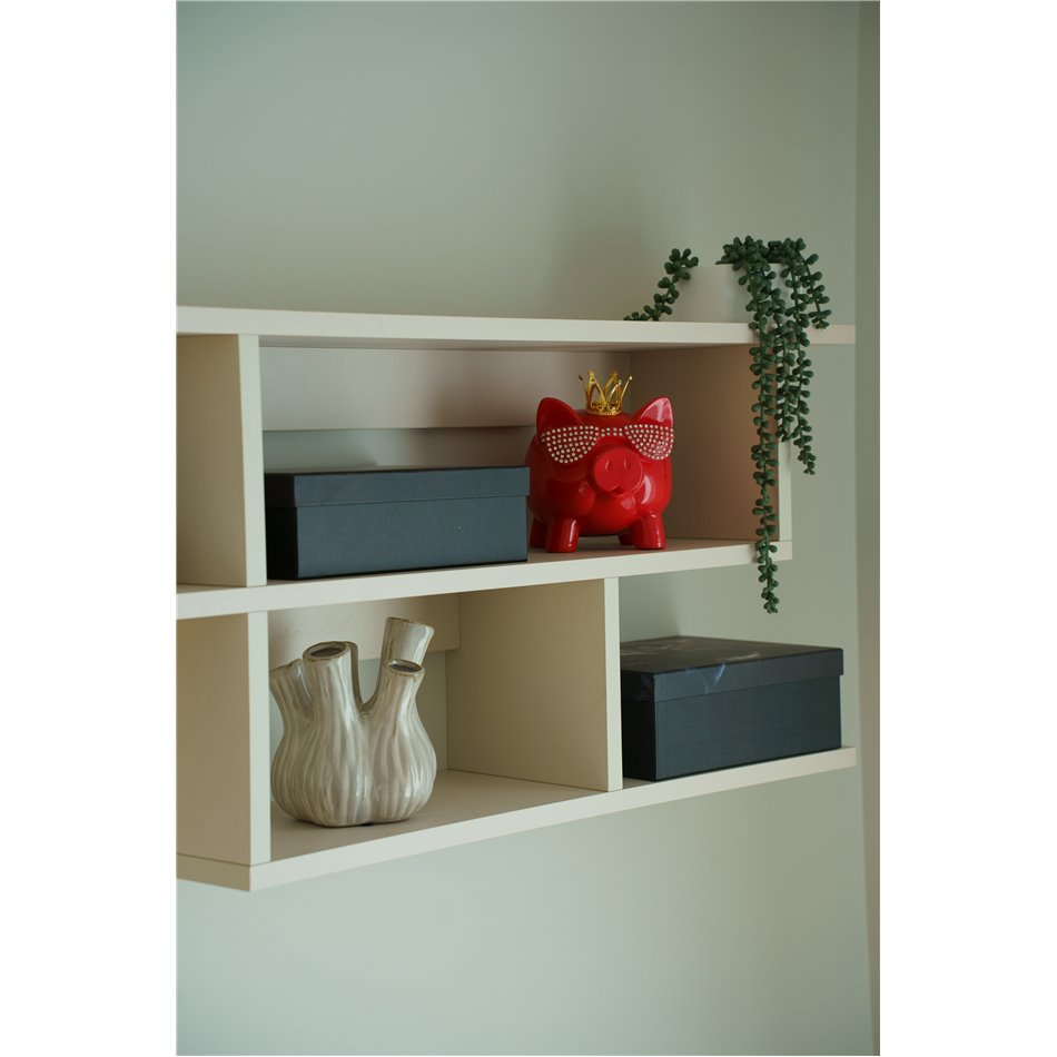 Декоративная фигурка Vinyl Pig, красного цвета, H17.5x17x14cm