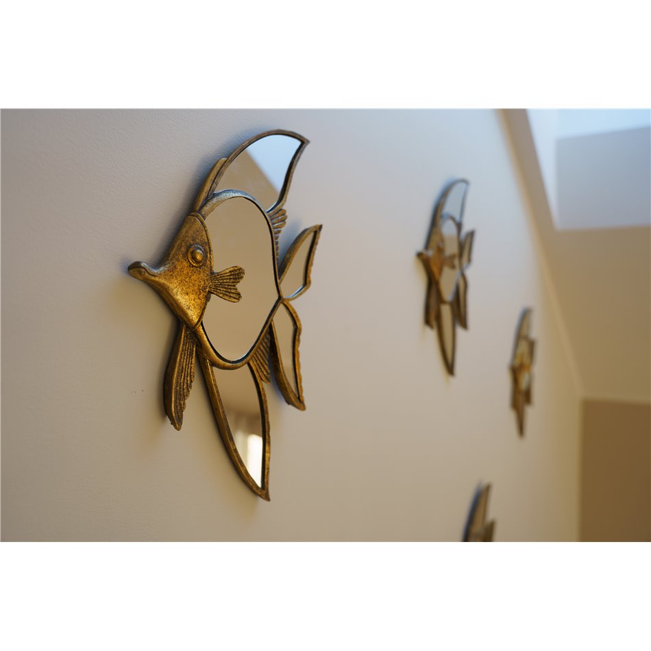 Wall decoration Goldfish, H38.5x24x3.5cm