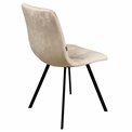 Dining chair Tauton 23, camel color, H85x56x40cm, seat height 48cm