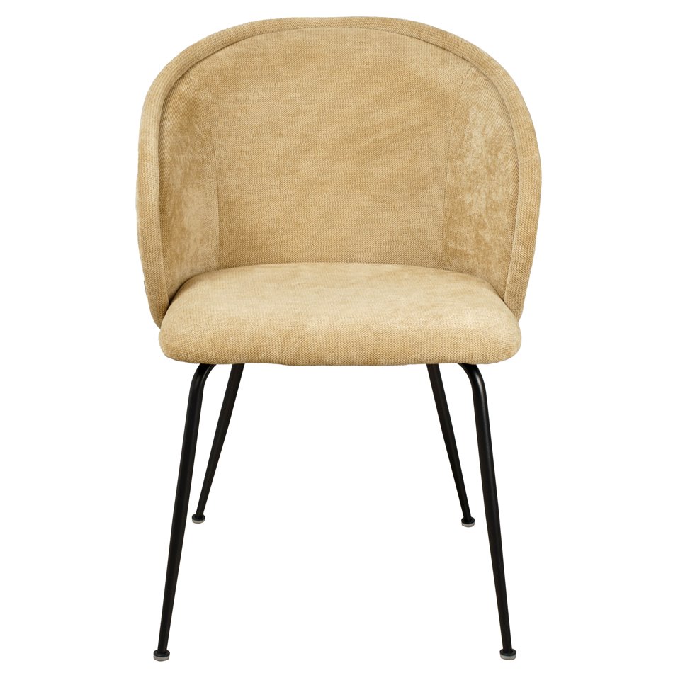 Dining chair Trino 38 camel, H79x60x55cm, seat height 48cm