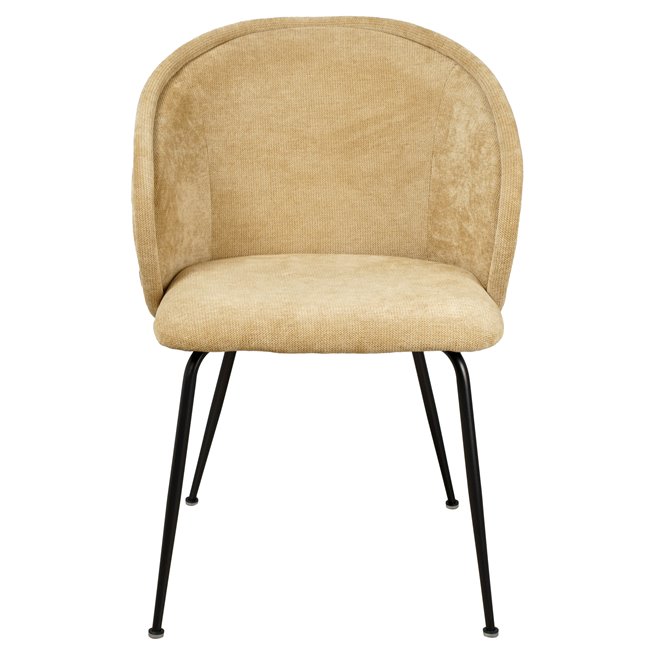 Dining chair Trino 38 camel, H79x60x55cm, seat height 48cm