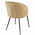 Dining chair Trino 38 camel, H79x60x55cm, seat height 48cm