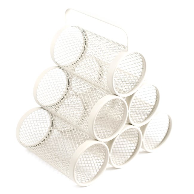 Wine rack Mayaj, beige, H30x28x18.5cm