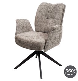 Обеденный стул Fiorentino 09, вращающийся на 360 градусов, H88x66x63cm, высота сиденья 48.5cm