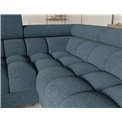 U-shaped sofa Efectory R, sleeping function, Jaffray 40, blue, H93x346x205cm