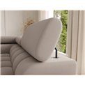 U-shaped sofa Elferaria R, sleeping function, Sola 18, beige, H93x358x202cm