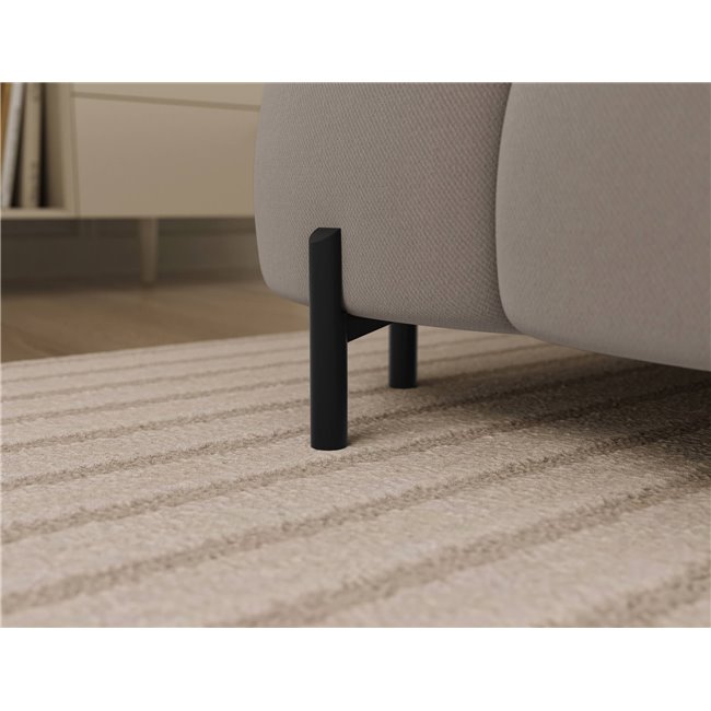 U-shaped sofa Elferaria R, sleeping function, Sola 18, beige, H93x358x202cm