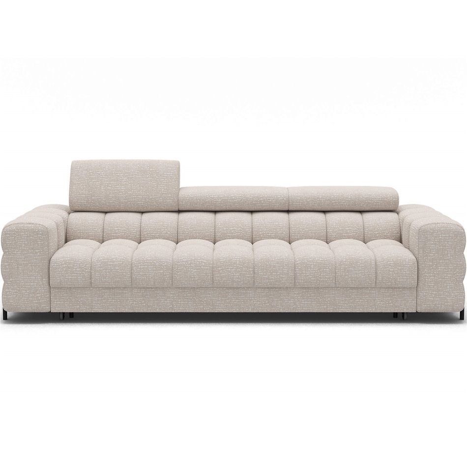 Sofa bed Efestello, sleeping function, Baffix 20, brown, H96x260x100cm
