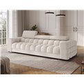 Sofa bed Efestello, sleeping function, Baffix 20, brown, H96x260x100cm